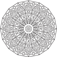 Linderman Library Dome coloring page preview 
